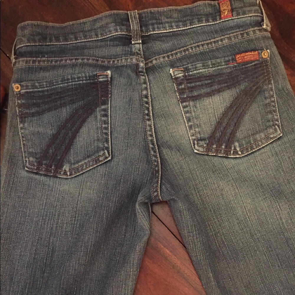 7 for all mankind Dojo flare denim - 25